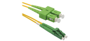 XtendLan Patch kabel, optický, LC-SC, APC/APC, 9/125µm, singlemode, duplex, 1m