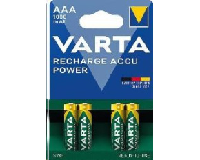 Varta LR03/4BP 1000 mAh Ready to use