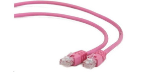 GEMBIRD kabel patchcord CAT6 stíněný FTP 5m, růžový