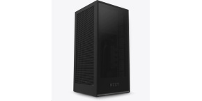 NZXT skříň H1 / mini ITX / 140 mm AIO chladič / 650W SFX-L 80Plus Gold modulární zdroj/riser card/USB-C/černá