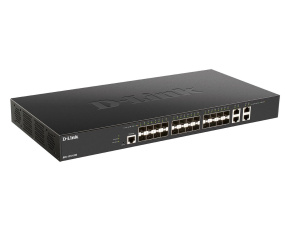 D-Link DXS-1210-28S Smart Managed 10G Switch 24x 10G SFP+ ports, 4x 10GBase-T ports