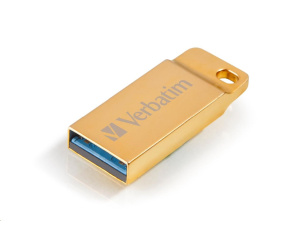 VERBATIM Flash Disk 16GB Metal Executive, USB 3.0, zlatá, kovová