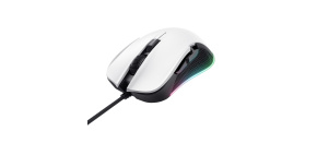 TRUST herní myš GXT 922W YBAR Eco Gaming Mouse, optická, USB, bílá