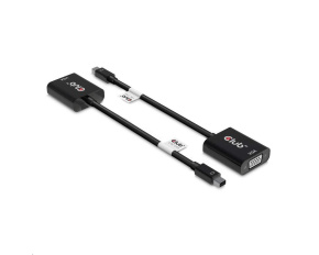 Club3D adaptér aktivní Mini DisplayPort na VGA