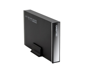 CHIEFTEC externí rámeček na SATA HDD 2,5" (max. 14.5mm), USB3.0, aluminium