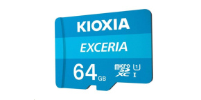 KIOXIA Exceria microSD card 64GB M203, UHS-I U1 Class 10