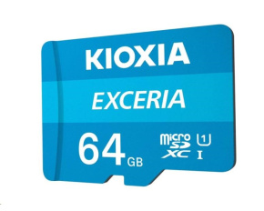 KIOXIA Exceria microSD card 64GB M203, UHS-I U1 Class 10