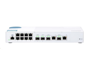 QNAP switch QSW-M408-2C (8xGbE,2xSFP+,2x10GbE/SFP+combo)