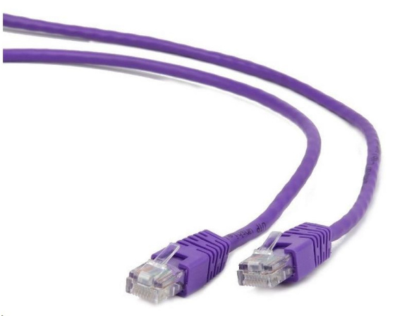 GEMBIRD kabel patchcord Cat5e UTP 2m, fialový