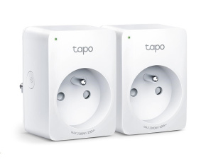 TP-Link Tapo P100(2-pack) chytrá WiFi mini zásuvka (2300W,10A,2,4 GHz,BT)