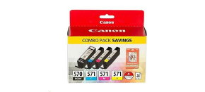 CANON CARTRIDGE PGI-570/CLI-571 PGBK/C/M/Y/ BK MULTI-PACK pro PIXMA MG575x,  MG685x, MG775x, TS505x, TS605x (297 str.)