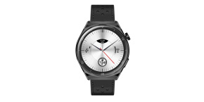 Garett Smartwatch V12 Black leather