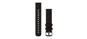 Garmin řemínek Quick Release 20mm, nylonový černý, černá přezka