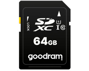 GOODRAM SDXC karta 64GB (R:100/W:10 MB/s) UHS-I Class 10