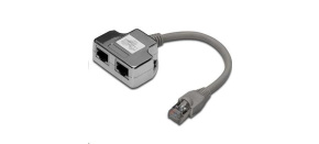 PremiumCord Modulární RJ45 2 porty 10/100Base T