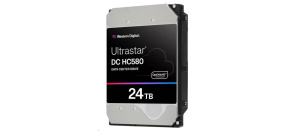 Western Digital Ultrastar® HDD 24TB (WUH722424ALE6L4) DC HC580 3.5in 26.1MM 512MB 7200RPM SATA 512E SE