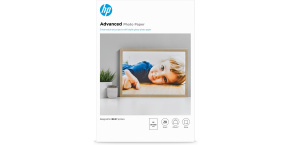 HP Advanced Glossy Photo Paper-20 sht/A3/297 x 420 mm,  10.5 mil,  250 g/m2, Q8697A