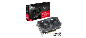 ASUS VGA AMD Radeon RX 7600 DUAL V2 OC 8G, 8G GDDR6, 3xDP, 1xHDMI