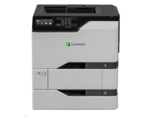 LEXMARK tiskárna CS725dte, A4 COLOR LASER, 1024MB, USB/LAN, duplex, dotykový LCD, 2x zásobník papíru