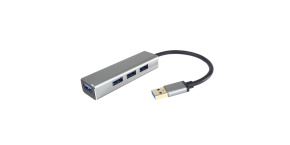 PremiumCord USB 3.0 Superspeed HUB 4-portový