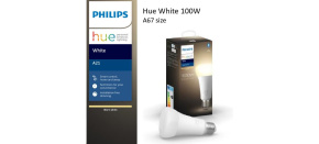 PHILIPS Hue White žárovka 15.5W E27 A67 DIM