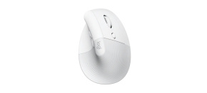 Logitech vertikální myš Lift Vertical Ergo, světle šedá, EMEA