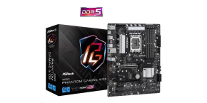 BAZAR - ASRock MB Sc LGA1700 Z690 Phantom Gaming 4/D5, Intel Z690, 4xDDR5, 1xHDMI - Po opravě (Bez příšlušenství)