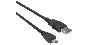 PREMIUMCORD Kabel USB 2.0 A-Mini B (5pin) propojovací 0,2m