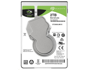 SEAGATE HDD 2TB BARRACUDA, 2.5", SATAIII, 5400 RPM, Cache 128MB, 7mm