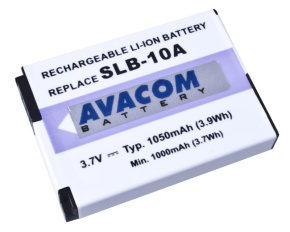 AVACOM Samsung SLB-10A Li-ion 3.7V 1050mAh 3.8Wh