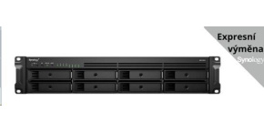 Synology RS1221RP+ RackStation (4C/Ryzen V1500B/2,2GHz/4GBRAM/8xSATA/2xUSB3.2/4xGbE/1xPCle/RP)