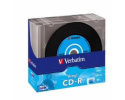 VERBATIM CD-R(10-Pack)Slim/Vinyl/DLP/52x/700MB