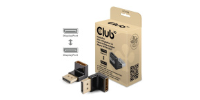 Club3D Adaptér DisplayPort na DisplayPort 1.4, 4K120Hz, 8K30Hz, 90°