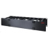 APC 2U Horizontal Cable Manager, 6" Fingers top and bottom