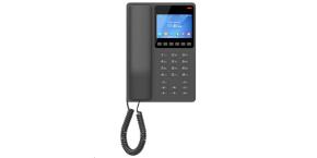 Grandstream GHP631W SIP WiFi hotelový telefon s displejem černý