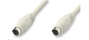 PREMIUMCORD Kabel PS/2(M) - PS/2(M) 1,8m (k přepínačům)
