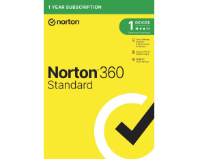 NORTON 360 STANDARD 10GB + VPN 1 uživatel pro 1 zařízení na 1 rok ESD