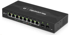 UBNT Edgeswitch 10XP [8x Gigabit portů s funkcí pasivního PoE 24V, 2x SFP]