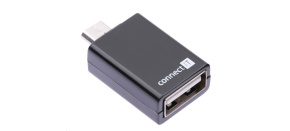 CONNECT IT Redukce USB 2.0 A - Micro B OTG (F/M, On The Go kompatibilní)