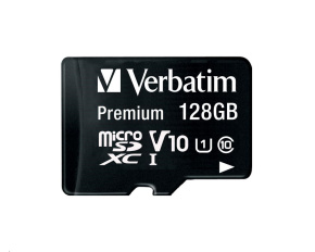 VERBATIM Premium U1 Micro SecureDigital SDXC 128GB