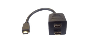 PREMIUMCORD Adaptér HDMI M - 2x F (rozdvojka, 1.3)