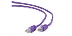 GEMBIRD kabel patchcord CAT6 stíněný FTP 3m, fialový