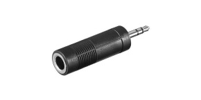 PremiumCord adaptér 3.5mm Stereo jack - 6,3mm Stereo jack (M/F)