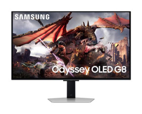 SAMSUNG MT LCD 32" Odyssey OLED G8 (G80SD), Smart, QD OLED UHD 4K, Rovný, AI Procesor, 240Hz, 0,03ms