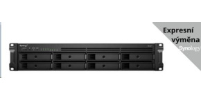 Synology RS1221+ RackStation (4C/Ryzen V1500B/2,2GHz/4GBRAM/8xSATA/2xUSB3.2/4xGbE/1xPCle)