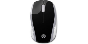 HP myš - 200 Mouse, Wireless, Pike Silver