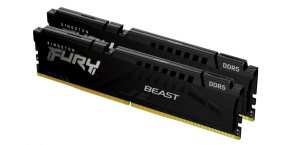 KINGSTON DIMM DDR5 32GB (Kit of 2) 5600MT/s CL40 FURY Beast Černá