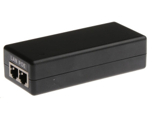 MikroTik Gigabit PoE adaptér 24V / 0.5A, 12W pro RouterBoard, zemněný