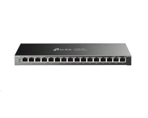 TP-Link switch TL-SG116P (16xGbE, 16xPoE+, 120W, fanless)