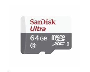 Sandisk MicroSDXC karta 64GB Ultra (80MB/s, Class 10 UHS-I, Android)